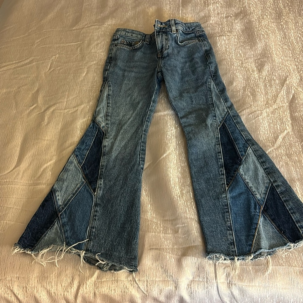 Girls flare jeans